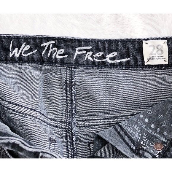 🖤HP🖤 FREE PEOPLE Bailey Denim Mini Skirt | Sz 28 - Picture 4 of 7